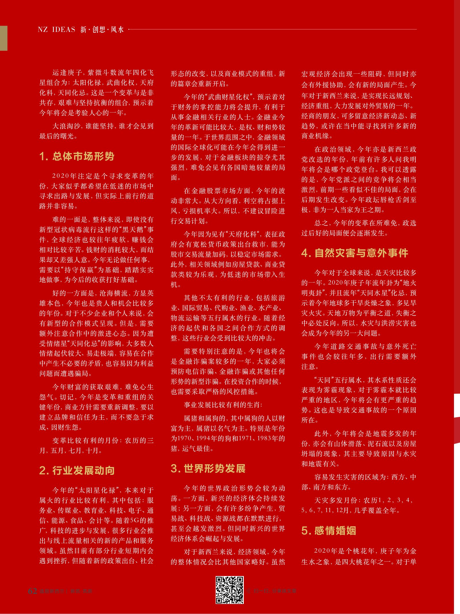 逸居杂志 · 第 14 期原刊第 62 页