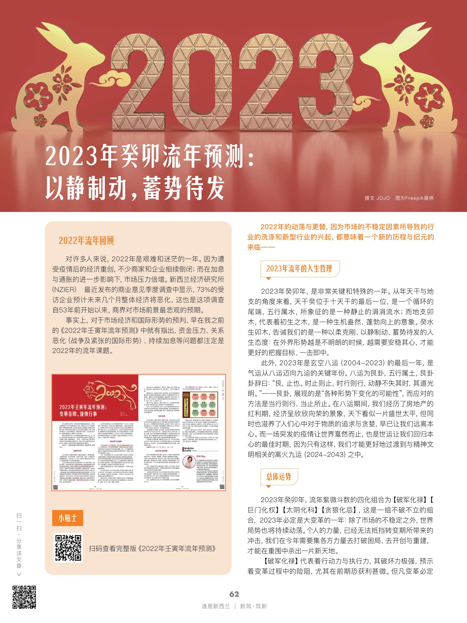 逸居杂志 · 第 22 期原刊第 62 页