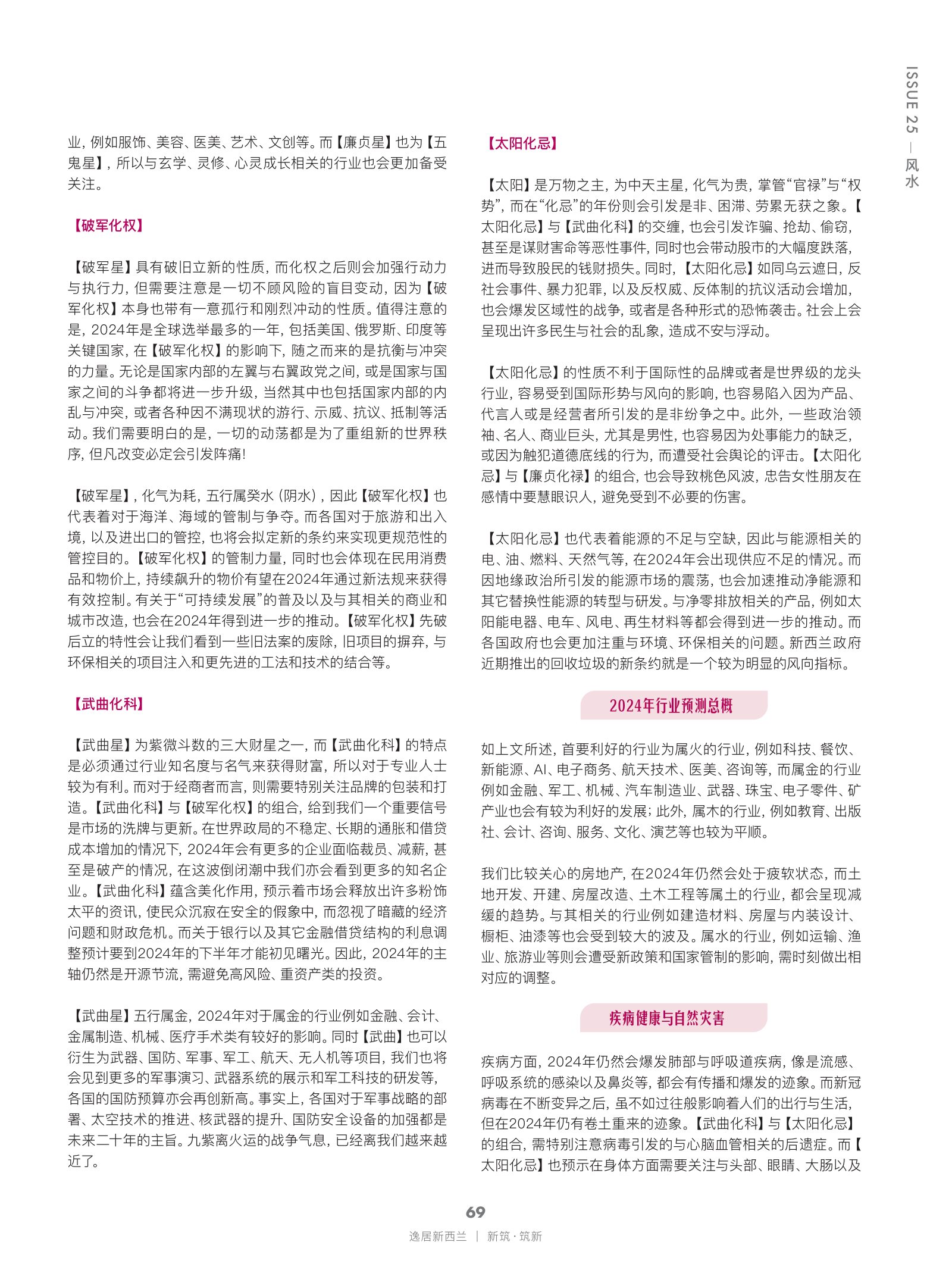 逸居杂志 · 第 25 期原刊第 69 页